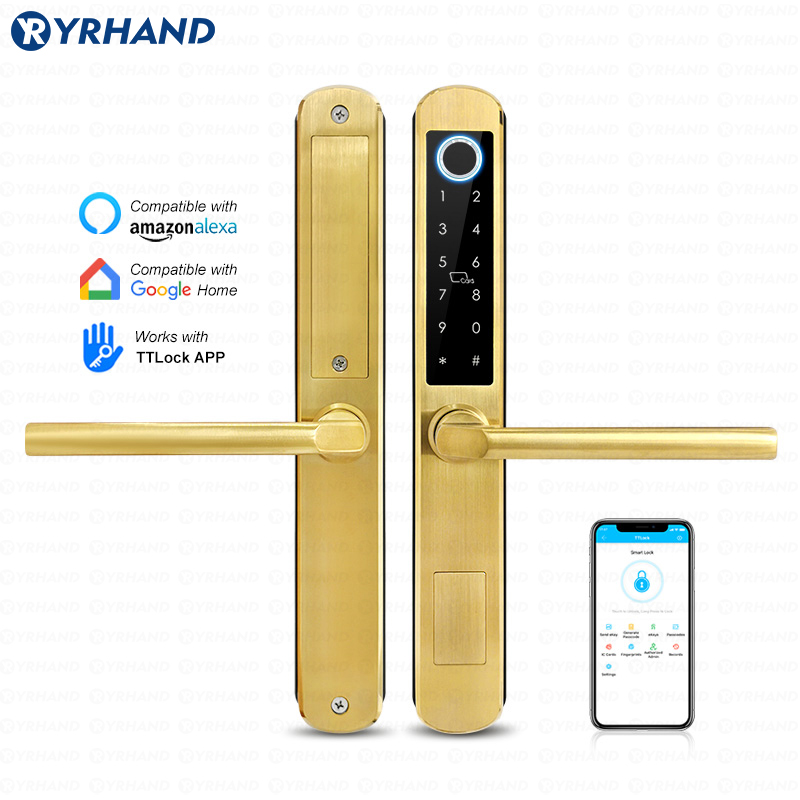 Unique Electronics Gadgets - IP66 Altın Paslanmaz çelik Sürgülü Cam