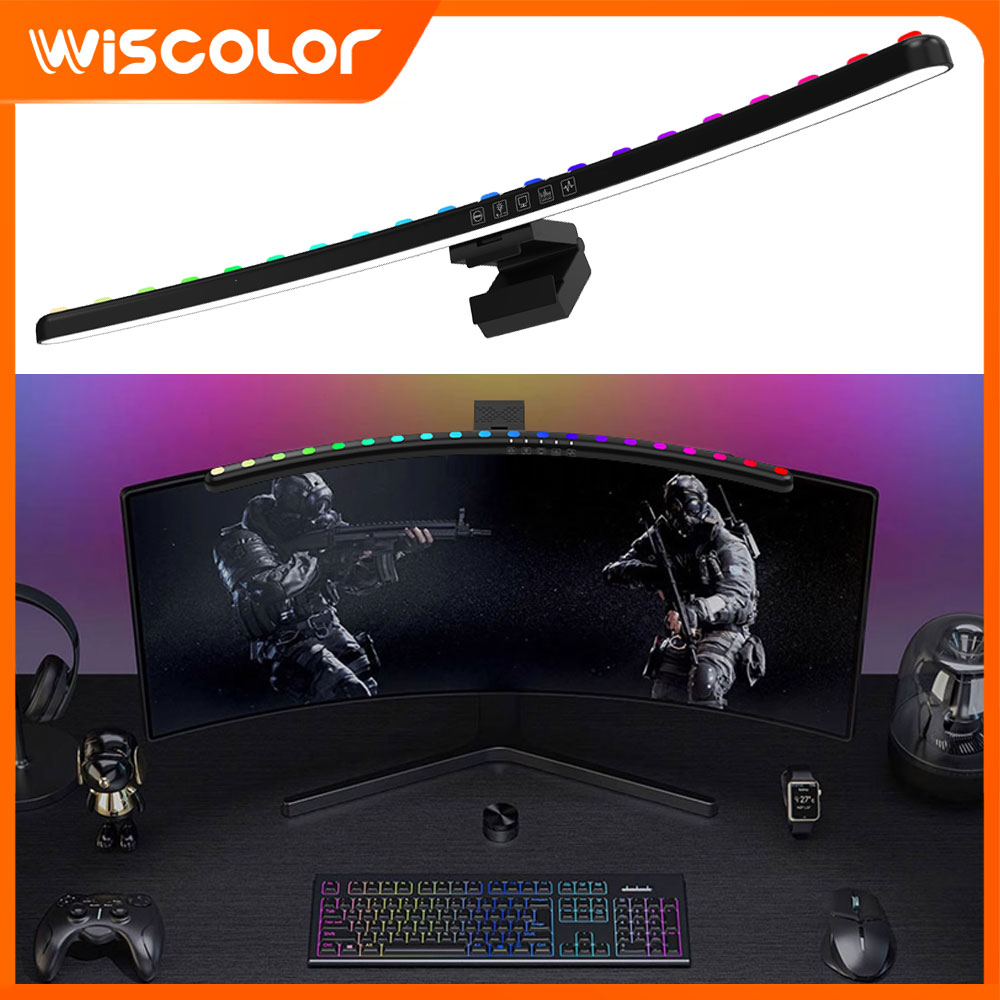 Rgb Desk Lamp Smart - RGB Akıllı Wifi Ayarlanabilir Monitör Işık