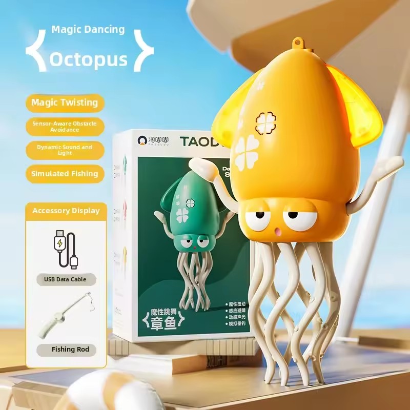Electronics Gadgets To Gift - Akıllı Dans Eden Ahtapot Robotu -