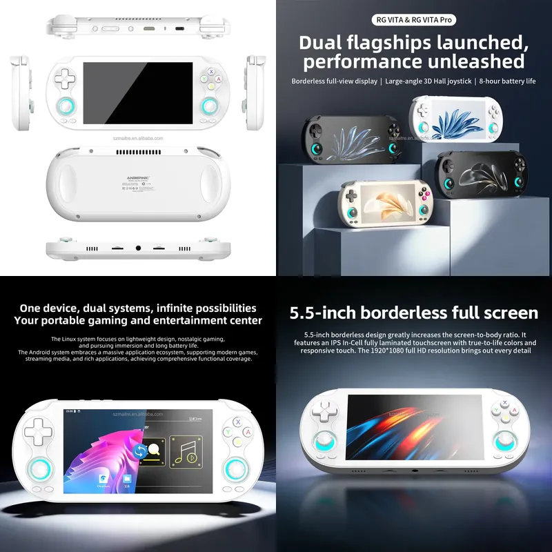 Handheld Game Console - 【CHIMU HOME】 5.5 inç dokunmatik ekranlı