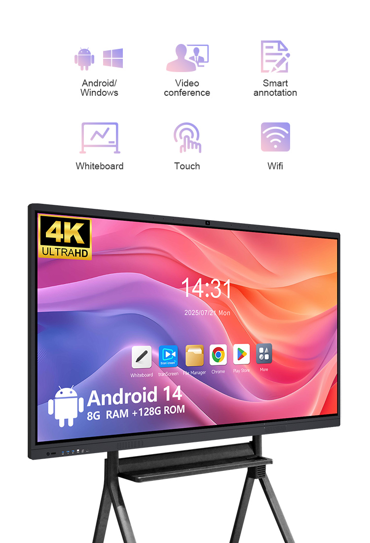 Smart Pen Digital - 65 İnç 4K İnteraktif Düz Panel