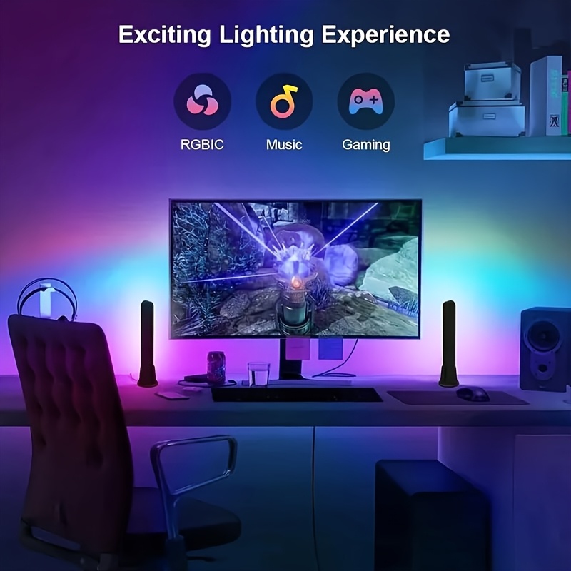1 adet bilgisayar masaüstü dek - Rgb Desk Lamp Smart incelemesi ve fiyatı