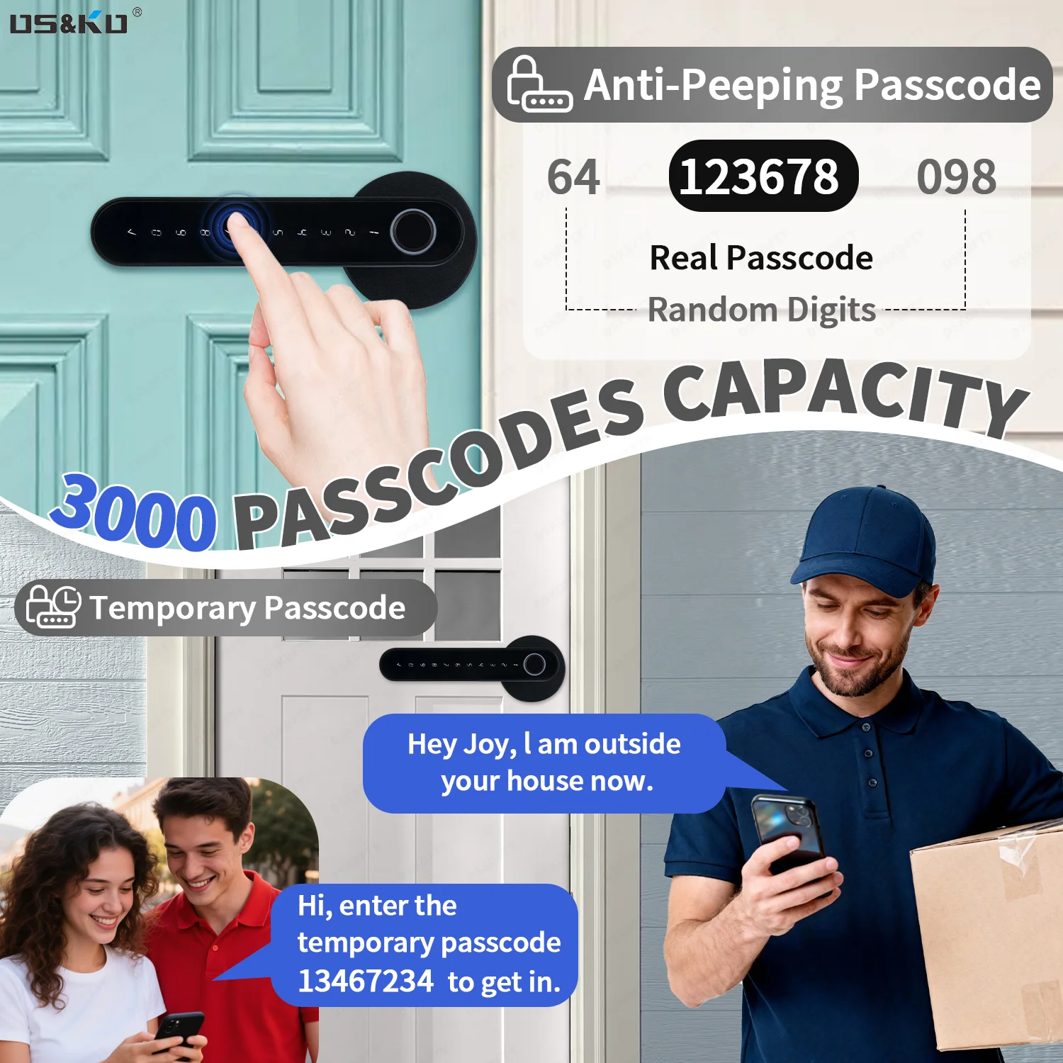 TTlock Uygulaması Parmak İzi A - Unique Electronics Gadgets incelemesi ve fiyatı