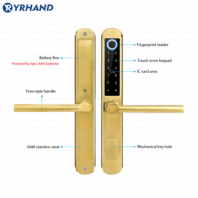 IP66 Altın Paslanmaz çelik Sür - Unique Electronics Gadgets incelemesi ve fiyatı