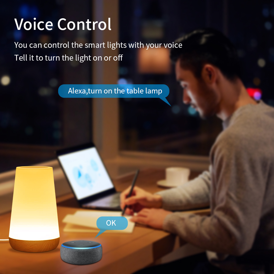 Tuya WiFi akıllı masa lambası  - Rgb Desk Lamp Smart incelemesi ve fiyatı