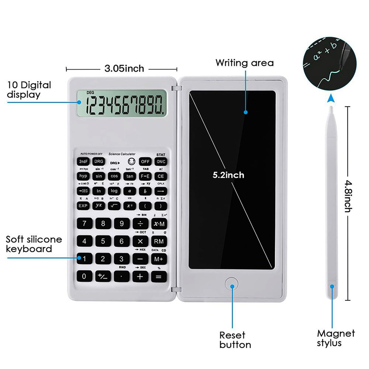 Taşınabilir Hesap Makinesi 6.5 - Smart Pen Digital incelemesi ve fiyatı