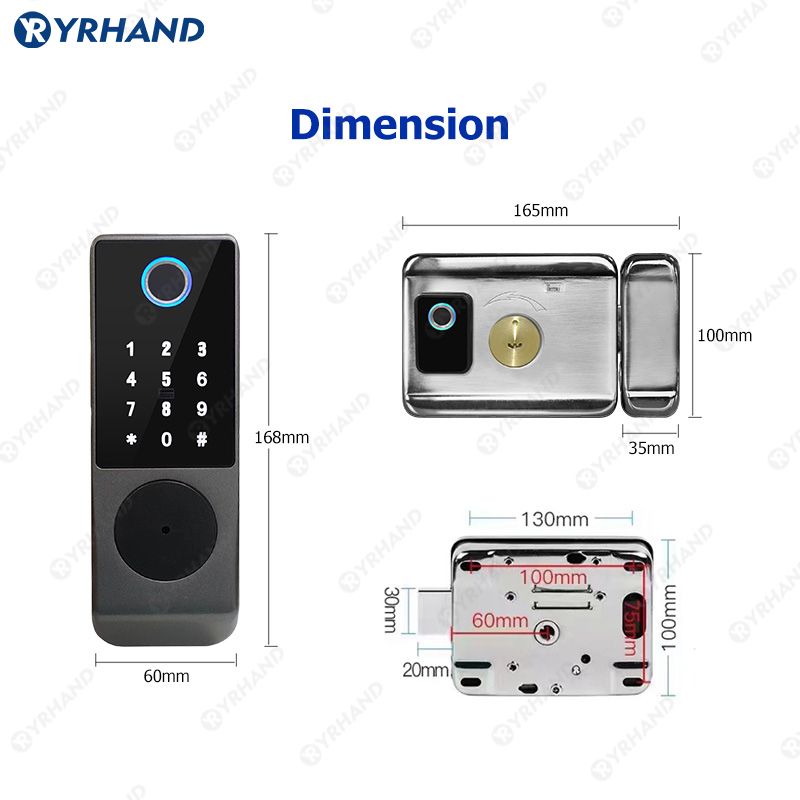 Tuya akıllı kilit su geçirmez  - Unique Electronics Gadgets incelemesi ve fiyatı